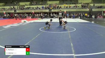 50 lbs Semifinal - Crew Mohler, Moen Wrestling Academy vs Spencer Mattson, STMA