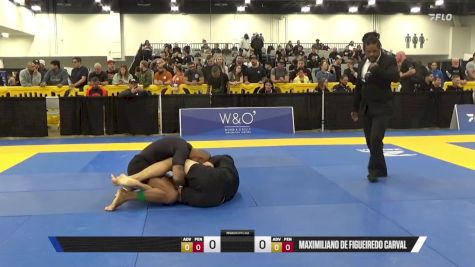 Maximiliano De Figueiredo Carval vs Marco Paulo Mavroleon Vieira De 2025 World IBJJF Jiu-Jitsu No-Gi Championship