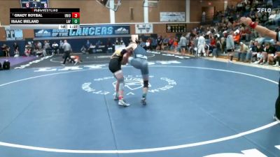 138 lbs Champ. Round 2 - Grady Roybal, Union vs Isaac Ireland, Layton