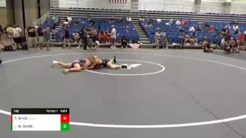 148 lbs Cons. Round 5 - Wesley Smith, Hybrid Wrestling Club vs Tyler Arntz, Ares