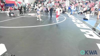 43-49 lbs Consolation - Lachlan Lindsey, Spartan Wrestling Fort Smith vs Drew Price, Team Tulsa Wrestling Club