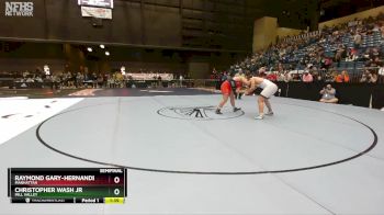 6A-215 lbs Semifinal - Christopher Wash Jr, Mill Valley vs Raymond Gary-Hernandez, Manhattan