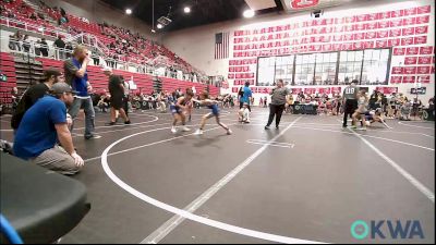 64 lbs Consi Of 4 - Jonas Tarrant, Bridge Creek Youth Wrestling vs Oaklee Stone, Piedmont