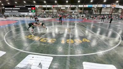 80 lbs Quarterfinal - Braxten Sombke, Dakota Boyz Wrestling Club vs Tucker Twibell, Touch Of Gold