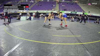 138 lbs 2nd Wrestleback (16 Team) - Carina Giangeruso, Presbyterian vs Ruby Julien-newsom, King University