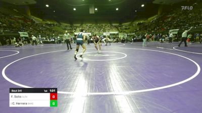 152 lbs Round Of 16 - Frank Solis, Clovis North vs Christian Herrera, Bakersfield