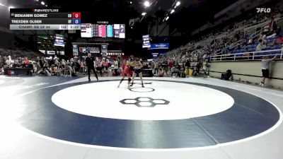 120 lbs Champ. Rd Of 64 - Benjamin Gomez, CO vs Trexden Olsen, UT