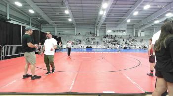 100 lbs Rr Rnd 3 - Case Bays, Indiana Outlaws Green vs Jay Ringulet, Ragin Raisins Fredonia ES