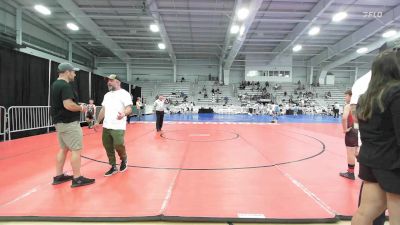 100 lbs Rr Rnd 3 - Case Bays, Indiana Outlaws Green vs Jay Ringulet, Ragin Raisins Fredonia ES