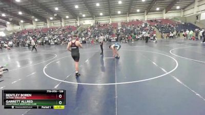 126 lbs Champ. Round 1 - Bentley Boren, Victory Wrestling vs Garrett Allred, Grantsville Wrestling Club