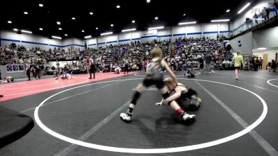 76 lbs Quarterfinal - Catch Fawver, Clinton Youth Wrestling vs Easton Brown, Blackwell Wrestling Club