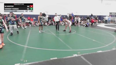 171 lbs Semifinal - Mj Morton, Indiana Outlaws Black-HS vs Kennedy Thomas, The Plumbers-HS
