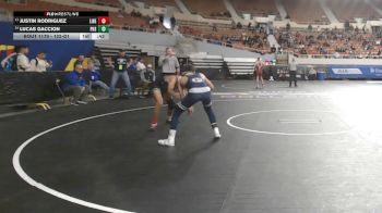 122-D1 Cons. Round 1 - Lucas Gaccion, Pinnacle High School vs Justin Rodriguez, Liberty High School