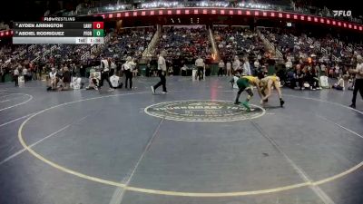 4A 120 lbs Champ. Round 1 - Ayden Arrington, Laney vs Abdiel Rodriguez, Pine Forest