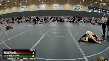 72 lbs Round 3 - Henry Pharis, Warhawks Wrestling vs Zane Gustafson, Jaguar Warriors