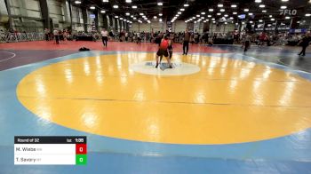 165 lbs Round Of 32 - Meghan Wiebe, MA vs Tehana Savory, NY