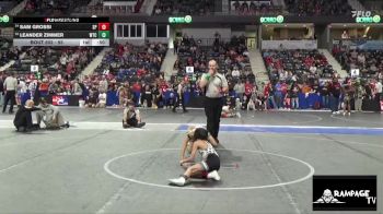 55 lbs Cons. Round 3 - Sam Grossi, SC Punisher vs Leander Zimmer, WTC
