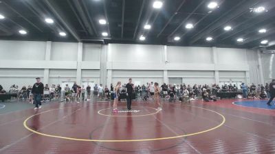 95 lbs Champ. Round 3 - Cadence Grulla, Team Alpha vs Calli Ziegler, Tullahoma Take Down