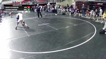 102 lbs Champ. Round 1 - Heustyn Roesler, St Paul Youth Wrestling vs Tucker Steffen, West Point Wrestling Club
