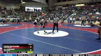 5A 190 lbs Quarterfinal - Justin Crutchmer, Lake Hamilton vs Eli Whitaker, Greenwood