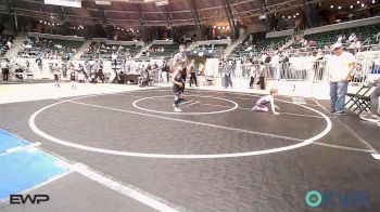 46 lbs Final - Elliott Liogghio, Andover Wrestling Club vs ZaKyan McKeefer, Checotah Matcats