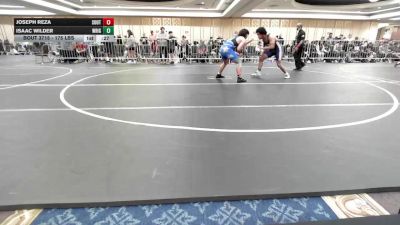 175 lbs Consi Of 32 #2 - Joseph Reza, South High Rebel WC vs Isaac Wilder, Wright Wreslting Academy