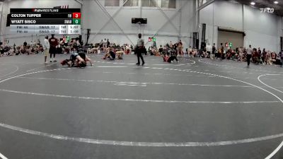215 lbs Round 2 (4 Team) - Wyatt Sisco, Savage WA Black vs Colton Tupper, Freakztyle Wrestling