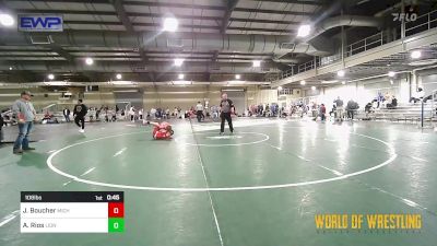 108 lbs Consi Of 16 #1 - Jaxson Boucher, Michigan Premier Wrestling Club vs Avery Rios, Lions Wrestling Academy