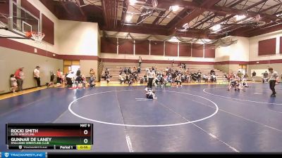 55 lbs Quarterfinal - Rocki Smith, Elite Wrestling vs Gunnar De Laney, Stallions Wrestling Club