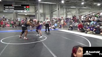 285 lbs Quarterfinal - Beau Young, Valley Center vs Jose Vargas, The Best Wrestler