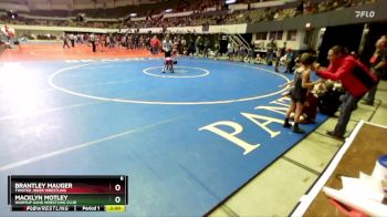 National K-2 44-48 Cons. Semi - Brantley Mauger, Twisted Joker Wrestling vs Macklyn Motley, Warmup Gang Wrestling Club