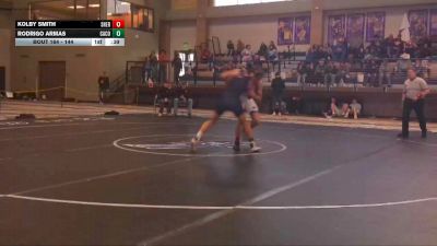 144 lbs Cons. Round 3 - Kolby Smith, Sheridan vs Rodrigo Armas, Campbell County