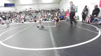 52 lbs Consi Of 4 - Luke Crain, Skiatook Youth Wrestling vs Remington Moore, Warner Eagles Youth Wrestling