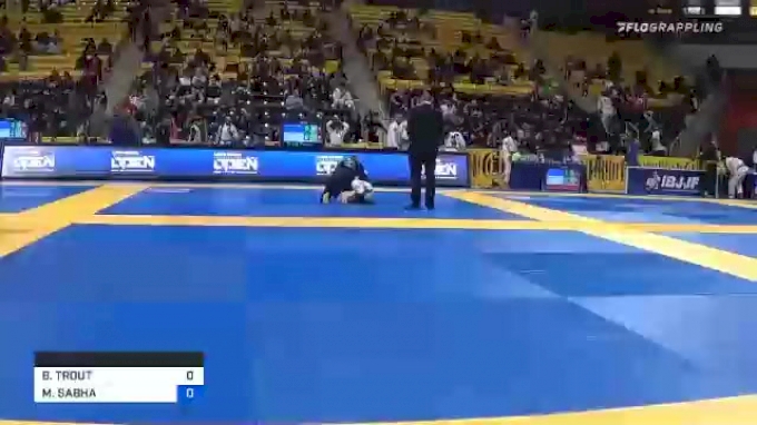 MUSTAFA SABHA vs BRODIE TROUT 2019 Long Beach International Open IBJJF Jiu Jitsu Championship