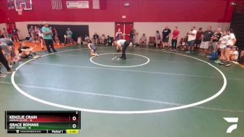 120 lbs Round 4 (8 Team) - Grace Romans, Best Trained vs Kenzlie Crain, Kansas Silver