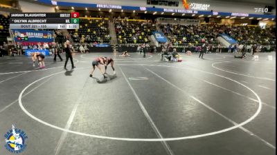 105 lbs Champ. Round 2 - Janiah Slaughter, Huntley vs Dilynn Albrecht, Milton