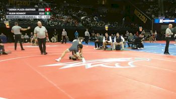 126 Class 3 lbs Quarterfinal - Derek Plaza-smither, St. Charles vs Klein Bonnot, Helias Catholic