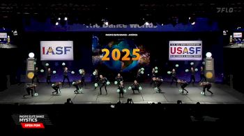 Pacific Elite Dance - Mystics [2025 Open Pom Semis] 2025 The Dance Worlds