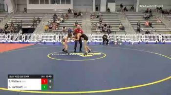 132 lbs Prelims - Ty Watters, Quest School Of Wrestling Black vs Spencer Barnhart, LAW White