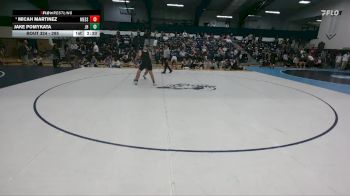 285 lbs Quarterfinal - Jake Pomykata, Johns Hopkins vs Micah Martinez, Messiah