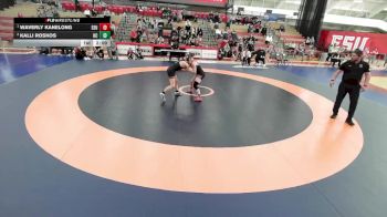 124 lbs 1st Place Match - Waverly Kanelong, East Stroudsburg University vs Kalli Roskos, Ursinus