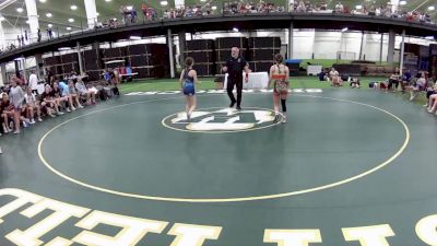 100 lbs Marley Flaga, Michigan vs Kayla Pastika, Minnesota