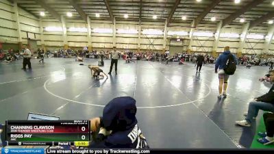 65 lbs Cons. Semi - Riggs Pay, JWC vs Channing Clawson, Zion Thunder Wrestling Club