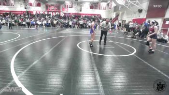 120 lbs Champ. Round 1 - Mia Gonzales, Lynbrook vs Dulce Santos, Salinas