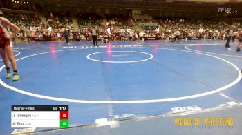 96 lbs Quarterfinal - Jaxon Gillespie, Allphase vs Avery Rios, Lions Wrestling Academy