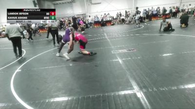 165 lbs Champ. Round 1 - Kavius Askins, MBCRD Youth Wrestling Club vs Landon Jefson, Individual