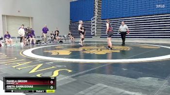 140 lbs Semis & 3rd Wb (16 Team) - Pamela Groom, Osborne vs Greta Garbuzovas, Lumpkin Co.