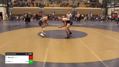 157 lbs Consi Of 8 #2 - Tyler Barrett, Columbia vs Jaden Le, Columbia