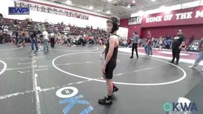 70-75 lbs Rr Rnd 1 - Tucker Novotny, Cowboy Wrestling Club vs Elijah Alexander, Midwest City Bombers Youth Wrestling Club