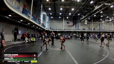 84 lbs Round 7 (10 Team) - Matteo Danise, Mat Assassins vs Drew Fry, U2 Uprising Blue